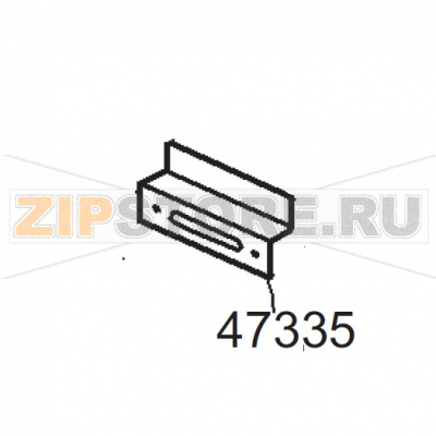 Staf rest Smeg ALFA 144 GH1 Staf rest Smeg ALFA 144 GH1Запчасть на деталировке под номером: 47335