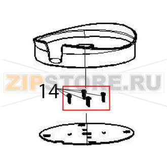 Screw M4X12 Hurakan HKN-SPM Screw M4X12 Hurakan HKN-SPMЗапчасть на деталировке под номером: 14