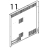 Schiena inox Unox XV 703G