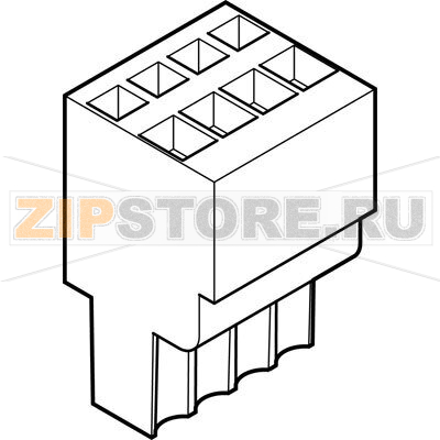 Штекер Festo NECC-L2G4-C1 