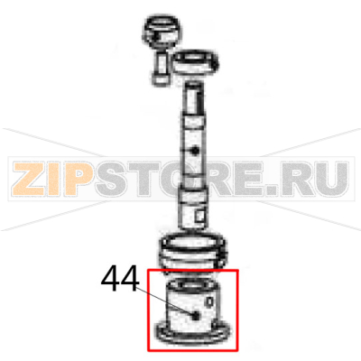 Mozzo aggancio utensili Sigma BMR 60 Mozzo aggancio utensili Sigma BMR 60Запчасть на деталировке под номером: 44