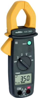 Клещи токовые, цифровые, CAT III, 600 В, 6000 точек Metrix MX 350 