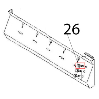 Red light 230 V Angelo Po 1G1PE1EV