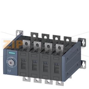 РУЧНОЙ ПЕРЕКЛЮЧАТЕЛЬ НАГРУЗКИ, MTSE, ТИПОРАЗМЕР 3, 315A, 4-ПОЛ. ФРОНТ.УПРАВЛ.БАЗ.БЛОК БЕЗ РУЧКИ ПЛОСКИЕ КЛЕММЫ Siemens 3KC0440-0PE00-0AA0 