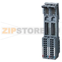 SIMATIC ET 200SP, двухместный базовый блок 2BU15-P62+A0+2B, 1 шт. в упаковке, втычные клеммы, без дополнительных клемм, подключение к существующей нагрузочной группе (базовому блоку слева), ШxВ: 30 мм x 117 мм Siemens 6ES7193-6BP60-0BA0