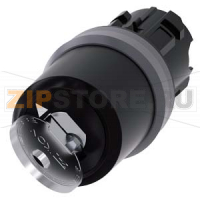 АКТУАТОР ПОВОРОТНОГО ПЕРЕКЛЮЧАТЕЛЯ С КЛЮЧОМ IKON, 22MM, КРУГЛ., ПЛАСТИК С МЕТАЛЛИЧЕСКИМ ФРОНТАЛЬНЫМ КОЛЬЦОМ, ЗАМОК СПЕЦИАЛЬНОГО ИСПОЛНЕНИЯ, С 2 КЛЮЧАМИ, 2 КОММУТАЦИОННЫХ ПОЛОЖЕНИЯ: O<I, БЕЗ ФИКСАЦИИ, УГОЛ ПОВОРОТА РУКОЯТКИ 45 ГРАД.: 10:30Ч./12Ч. , ПОЛОЖЕН