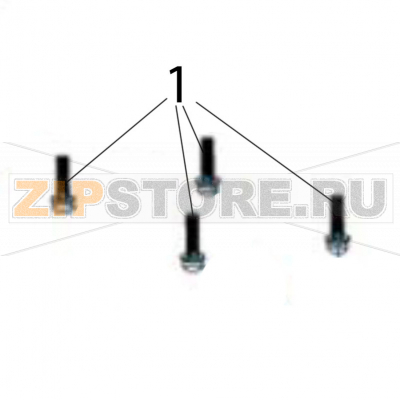 Machine screw p, ni, M4*16, spw/fw Godex T10 Machine screw p, ni, M4*16, spw/fw Godex T10Запчасть на деталировке под номером: 1Название запчасти Godex на английском языке: Machine screw p, ni, M4*16, spw/fw T10.