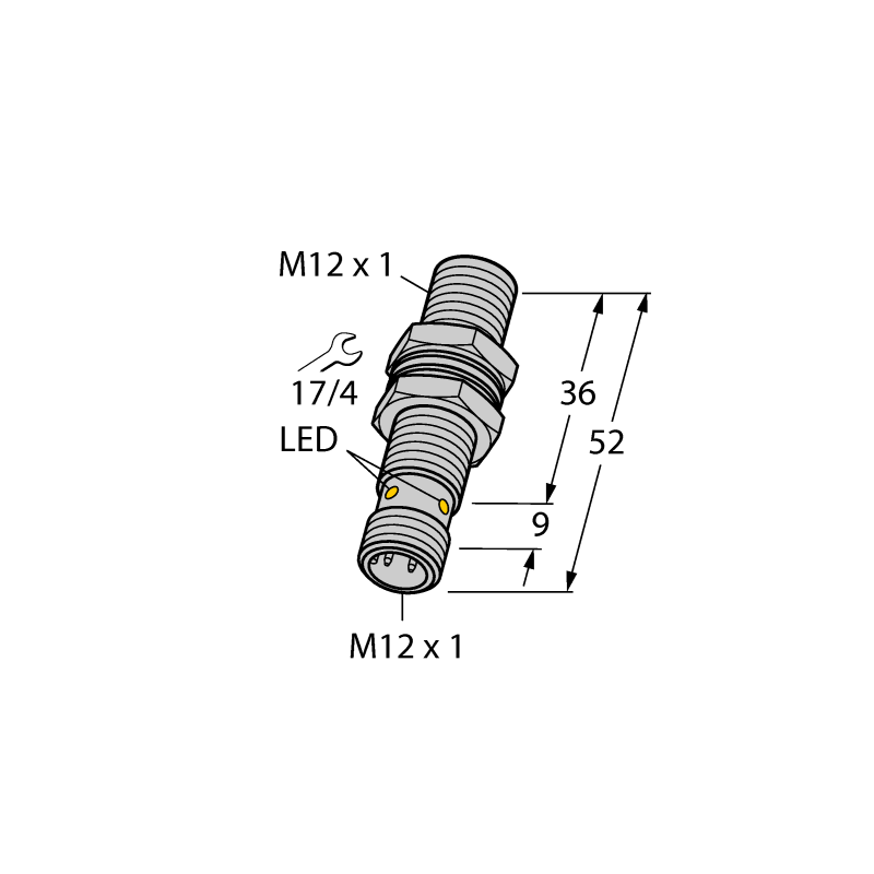 Датчик индуктивный Turck BI4U-MT12-AN6X-H1141 