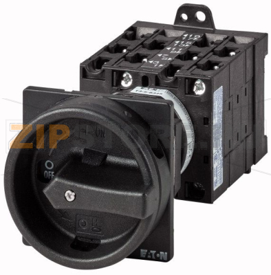 Выключатели главные, T3, 32 A, 5 модуль, 9-полюсн Eaton T3-5-8345/V/SVB-SW 