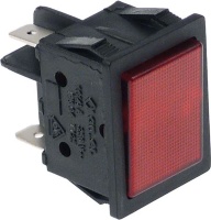 INDICATOR LIGHT RED 250V 16A