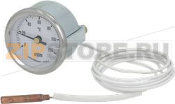TELETHERMOMETER WEIß ø 52 mm 0-120°C 