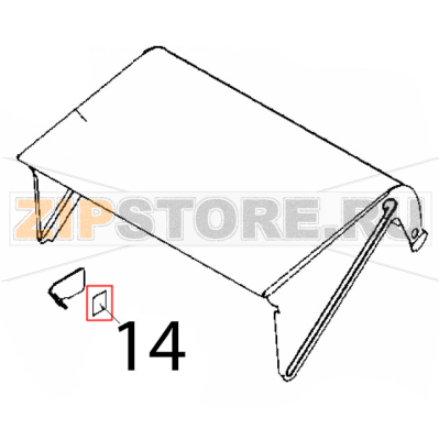 Reflective adhesive Rollmatic CP 42 Reflective adhesive Rollmatic CP 42Запчасть на деталировке под номером: 14