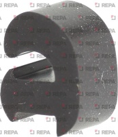 RUBBER FOOT FOR GRIDS 9XH12 mm
