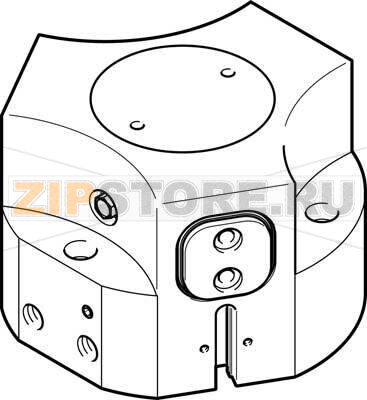 Микрозахват трехточечный Festo HGDD-63-A 