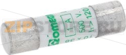 FUSIBILE 10,3X38 1A AM-500V RITARD. 