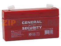 Аккумулятор 6V, 1.3Ah/20HR для весов CAS MWP-1500