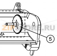 Шестеренка промотки риббона (2PK) для принтера Datamax E-4206P, E-4206L Mark III