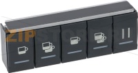 Coffee Keyboard Classe 9 Usb/14 Ppo/Led