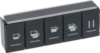 Coffee Keyboard Classe 9 Usb/14 Ppo/Led