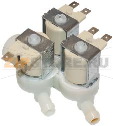 ELECTROVANNE DROIT TRIPLE 230V 