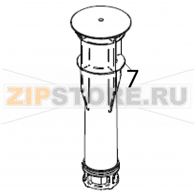 Complete spillway Fagor CO-500 DD Complete spillway Fagor CO-500 DDЗапчасть на деталировке под номером: 7Название запчасти Fagor на английском языке: Complete spillway CO-500 DD.