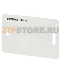 Метка SIMATIC RF610T  (спец версия) 86 X 54 X 0.4  мм, ISO 18000-6C, EPC Class 1 (860 МГц до 928 МГц)   от -25 до +85 C, Мин зак кол-во 1000 шт Siemens 6GT2810-2BB80-0AX1