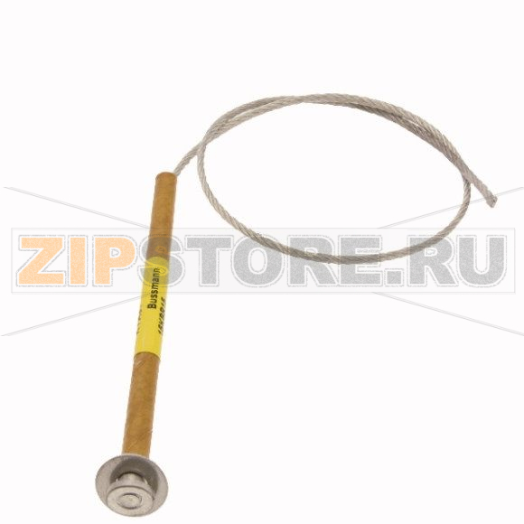 Предохранитель выхлопной, 1 A, AC 15 kV, 8 кА, 533 мм, ANSI Eaton 15KV 1A REMOVABLE B/HEAD EXPULSIO 