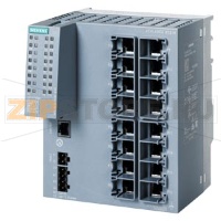 SCALANCE XC216 managed Layer 2 IE switch; IEC 62443-4-2 certified; 16x 10/100 Mbps RJ45 ports; 1x console port, diagnostics LED; redundant power supply; temp. range -40 &#176;C to +70 &#176;C; mounting: DIN rail/S7 mounting rail/wall Office redundancy fun