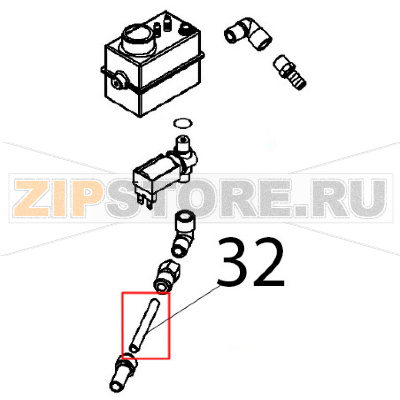 Tubo blu Angelo Po FX201G3 Tubo blu Angelo Po FX201G3Запчасть на деталировке под номером: 32