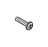 Screw K 35x12 WN 1423 galvanized Saeco Talea Giro