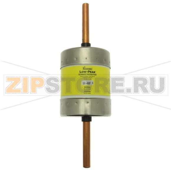 Предохранитель, 450 A, AC 600 В, 300 кА, 66x203 мм, J, UL, с задержкой Eaton LOW-PEAK CLASS J T/D 