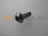 VITE A TESTA BOMBATA M6x14 INOX