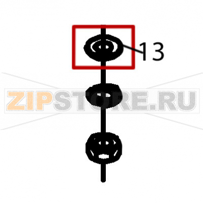 Arandela plana A-6 Fagor FI-160 Arandela plana A-6 Fagor FI-160Запчасть на деталировке под номером: 13Название запчасти Fagor на английском языке: Arandela plana A-6 FI-160.