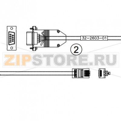 Кабель RJ45 - DB9 RS-232 72” Datamax H-4212 Кабель RJ45 - DB9 RS-232 72” Datamax H-4212Название запчасти Datamax на английском языке: RJ45 To DB9 RS-232 Adapter Cable 72” long