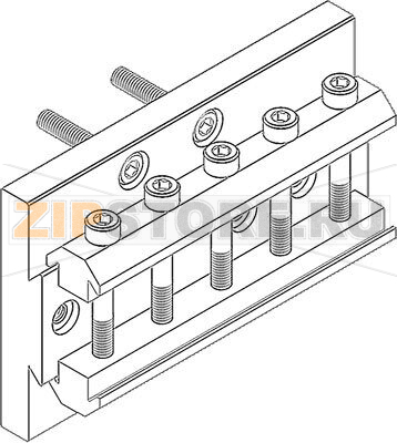 Комплект переходников Festo HMSV-33 