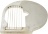VEGETABLE CHOPPER STRIP DISC 10x10 mm