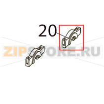 Feed roller holder Toshiba TEC B-SX4T-GS10/20-QQ Feed roller holder Toshiba TEC B-SX4T-GS10/20-QQЗапчасть на деталировке под номером: 20