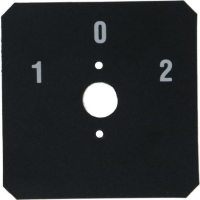 КЛЕЯЩАЯСЯ ЭТИКЕТКА 1-0-2 ЧЕРНАЯ 58X58 MM