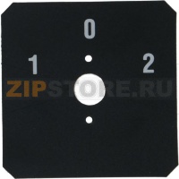 КЛЕЯЩАЯСЯ ЭТИКЕТКА 1-0-2 ЧЕРНАЯ 58X58 MM