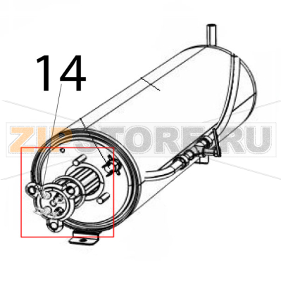 Resist. boiler 6 Kw, 230 V Silanos NE1300 Resist. boiler 6 Kw, 230 V Silanos NE1300Запчасть на деталировке под номером: 14
