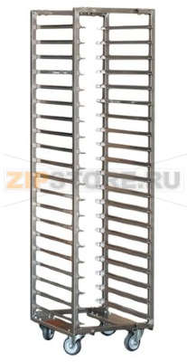 PASTRY TROLLEY IN AISI 430 600x400 