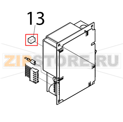 Strip CAB EOS5 Strip CAB EOS5Запчасть на деталировке под номером: 13