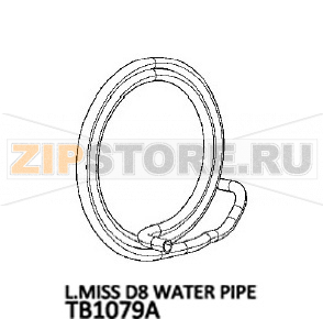 L.Miss D8 water pipe Unox XFT 193  L.Miss D8 water pipe Unox XFT 193Запчасть на деталировке под номером: 189Название запчасти на английском языке: L.Miss D8 water pipe Unox XFT 193