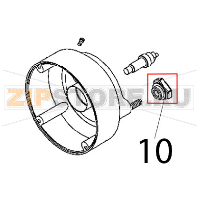 Knob Fimar 12/TS Knob Fimar 12/TSЗапчасть на деталировке под номером: 10
