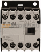 Миниконтактор 9А, 110В (АC), 4 полюса, категория AC-3, АС4 Eaton DILEM4(110V50HZ, 120V60HZ)