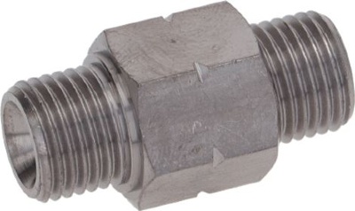 STRAIGHT COUPLING ø 1/4M x 1/4M GAS 