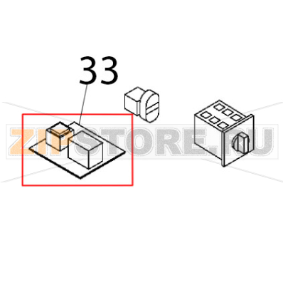 Electronic card 110 V Fimar 12/TS Electronic card 110 V Fimar 12/TSЗапчасть на деталировке под номером: 33