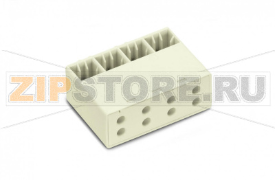 Snap-on type conductor support; 4-пол. Wago 267-324 Универсальная модульная система соединения, от 5 до 11 контактовВозможность расширения системы в будущемКомпактный дизайн...