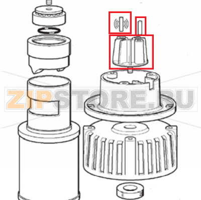Magnethalter CPL von s.n. 03995 Scotsman AF 200  Magnethalter CPL von s.n. 03995 Scotsman AF 200Запчасть на 