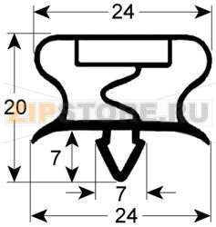 JOINT DE PORTE 597.5x375mm 